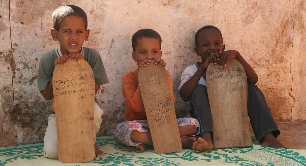 Madrasah_pupils_in_Mauritania