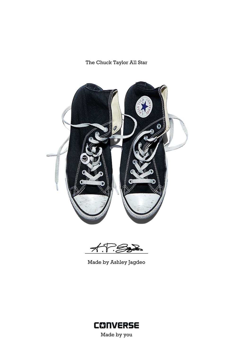 Ashley Jagdeo - Converse Sneaker Portrait