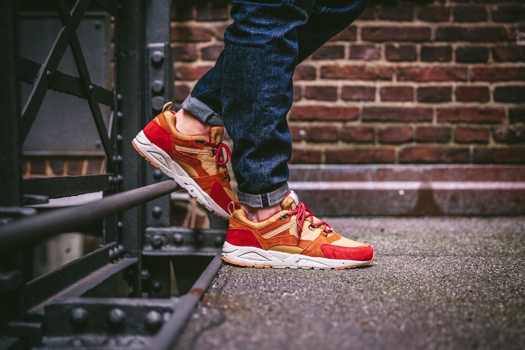 Karhu Fusion 2.0 Caramel:Latte On Feet