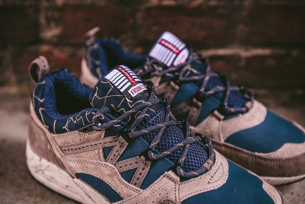 Karhu Fusion 2.0 SlateGreen:Brindle Close Up