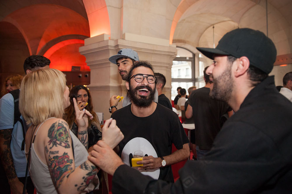 Adidas Tubular sneaker launch in Opera restaurant