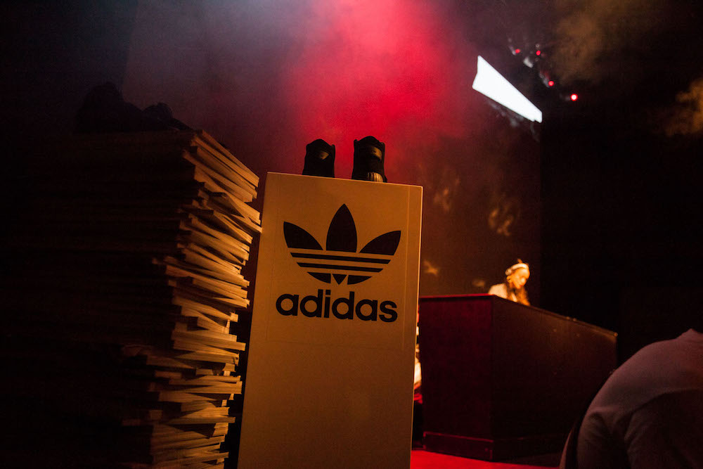 Adidas Tubular sneaker launch in Yoyo, Palais de Tokyo