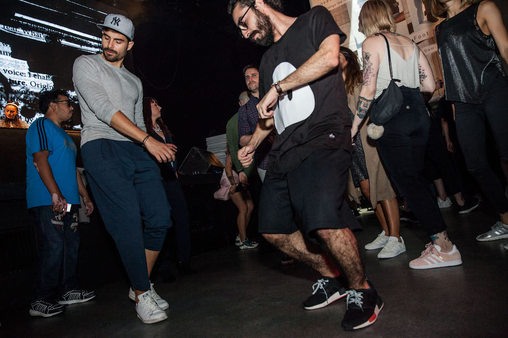 Adidas Tubular sneaker launch in Yoyo, Palais de Tokyo