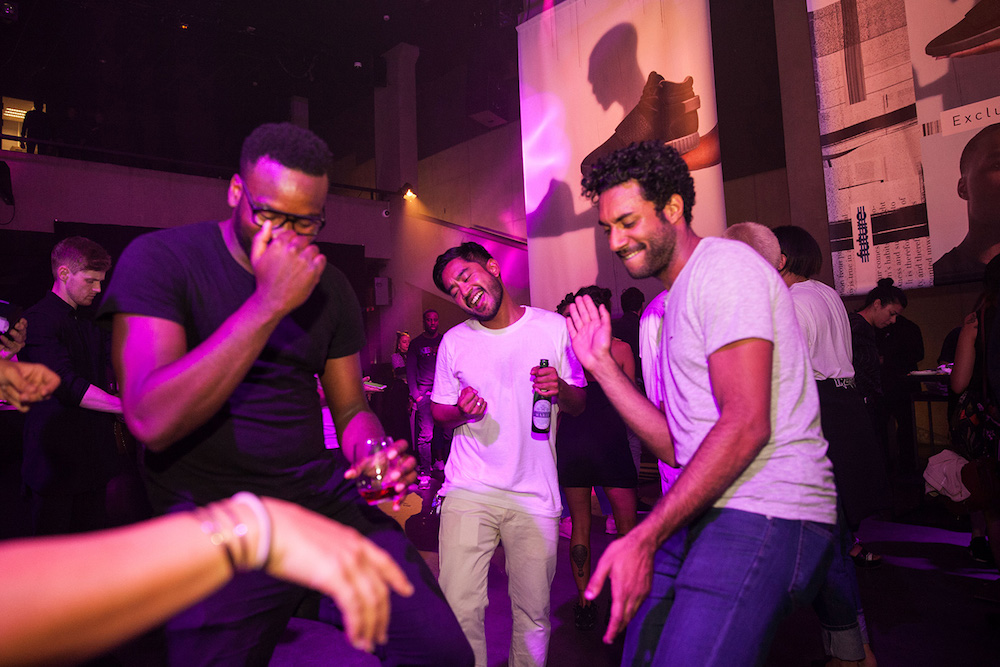 Adidas Tubular sneaker launch in Yoyo, Palais de Tokyo