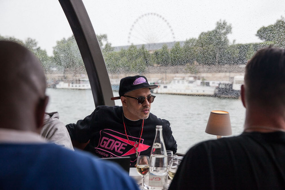 Adidas Tubular sneaker launch in Le Saphir