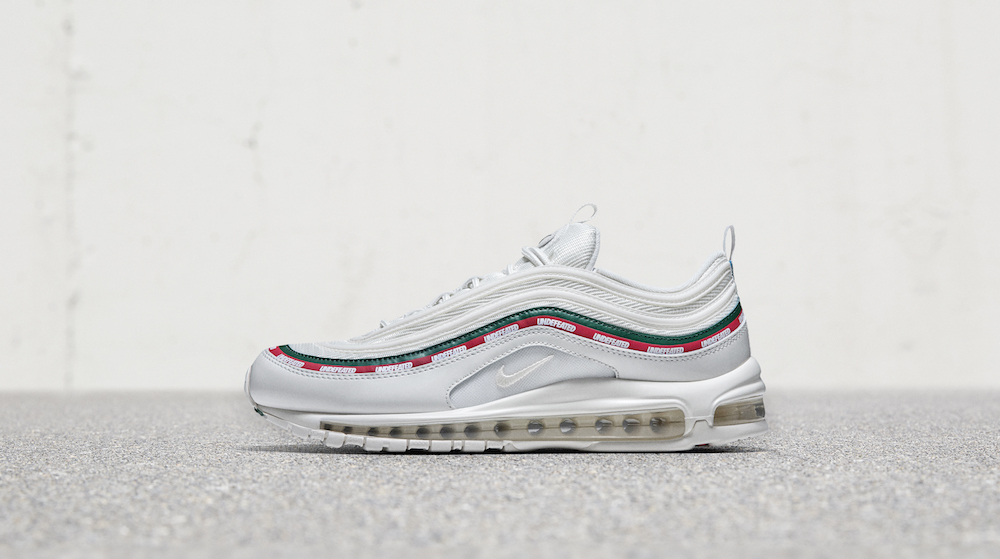 air max 97 undefeated blanche